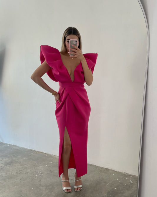 Margot Fucsia Dress