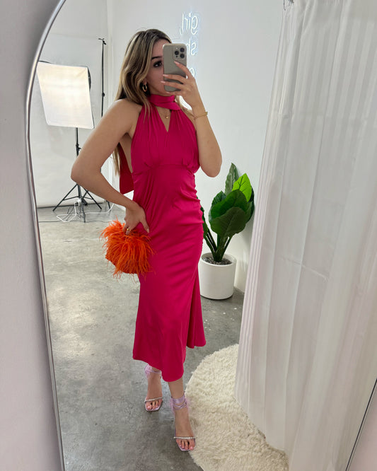 Aly Fucsia Dress