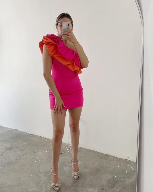 Flamingo dress