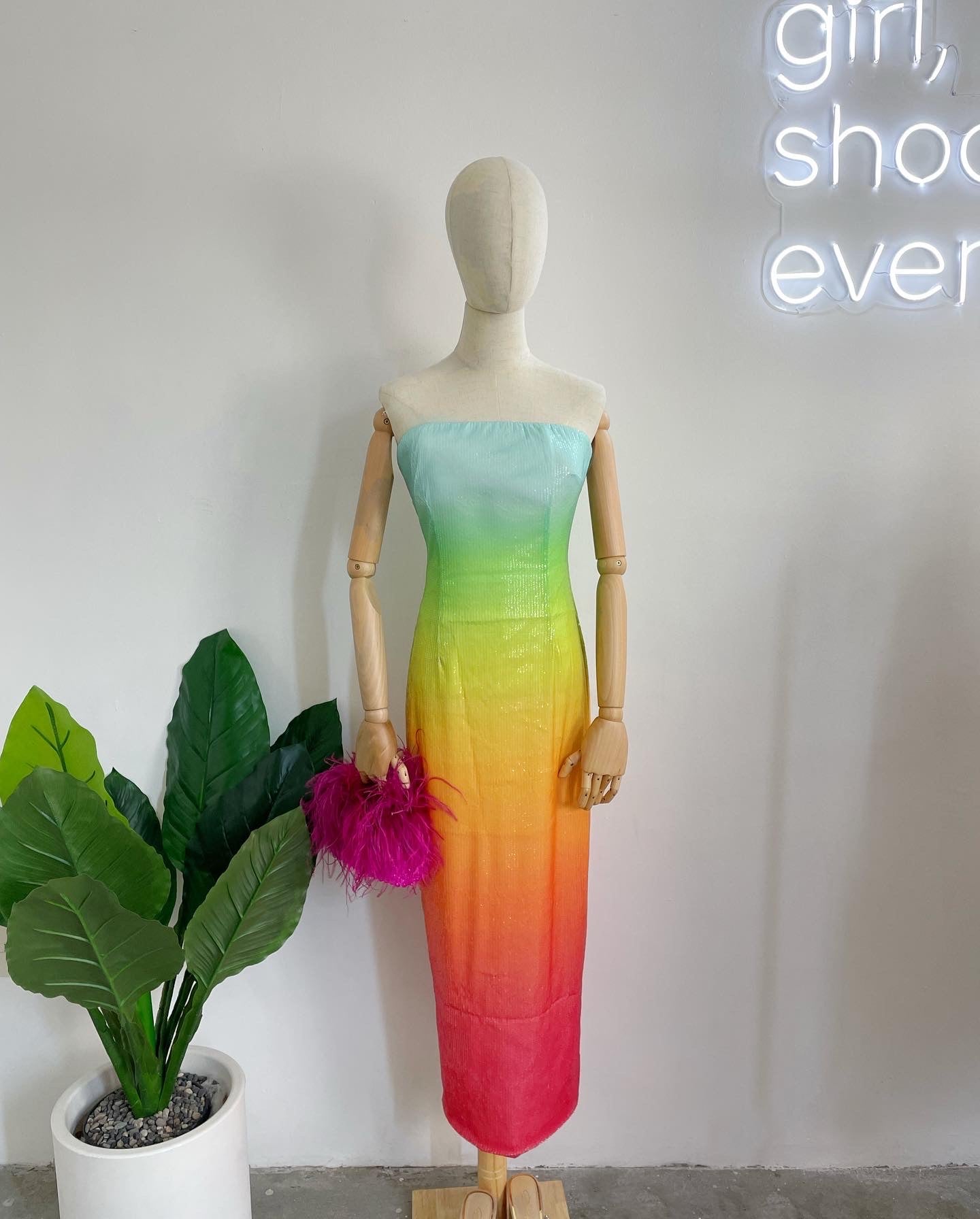 Alexa Rainbow Dress